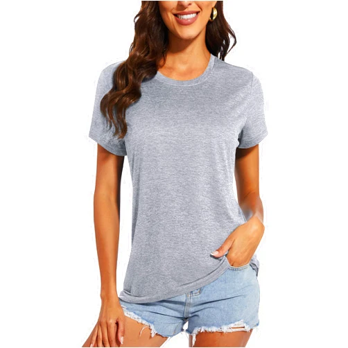 MAGCOMSEN Women's Short Sleeve Quick Dry T-Shirts Wicking Moisture Workout Athletic Running Shirts