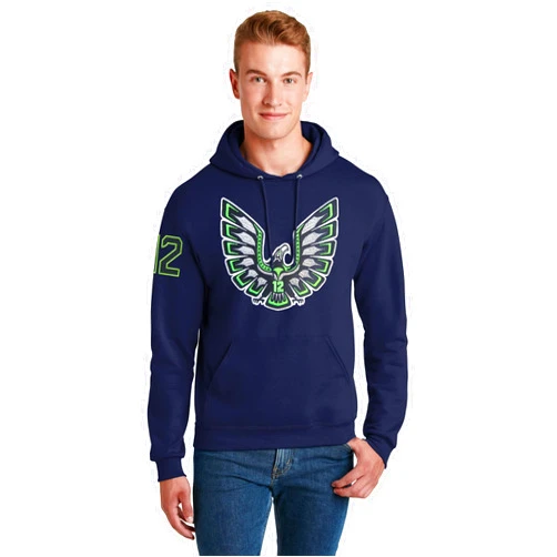 Sweetlysynnd Seattle Tribal Hawk Hoodie (4XL)