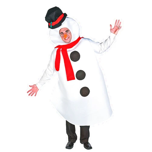 Fun Express Adult Snowman Costume, Size Large, 45