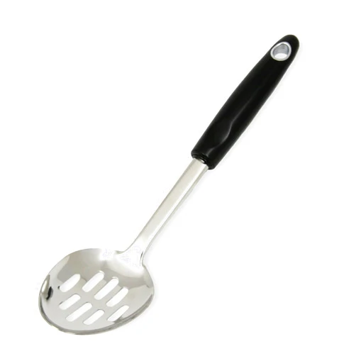 Chef Craft Heavy Duty Slotted Spoon, 12 inch, Stainless Steel