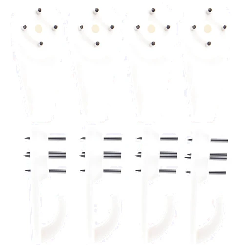 PinCute [60 Pack] Concrete Wall Hooks - PinCute Wall Picture Hangers with Invisible Nails, No Drilling Picture Hanging Hooks for Stucco, Cement Wall and More