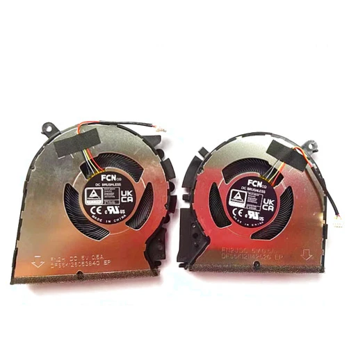 CSEZWASM CPU and GPU Cooling Fan Replacement for Asus Vivobook Pro M3401Q K3400P M3400QA M7400Q M7400QE X7400PC Series DFS5K12605384G FN2H DFS5K12114262G FN2J DC5V 0.5A Fan