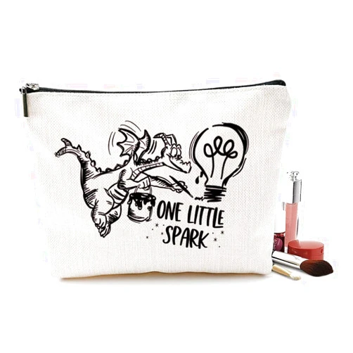 FANSBAG Cute Make up Bag for Figment Fans Cosmetic Make up Bag for Women Teen Girls Kids (forFigment)