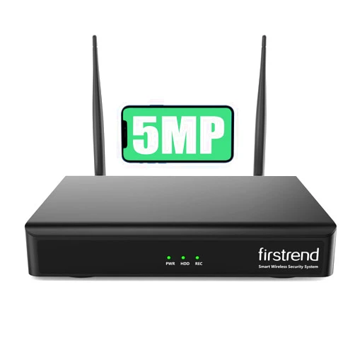 Firstrend 5MP NVR Only for Firstrend Wireless Security Camera System Model: FTUS-W845M2TA-XM, FTUS-W885M3TA-XM