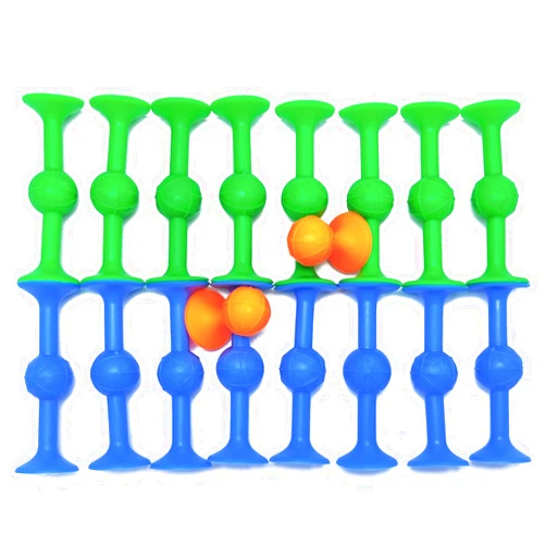 Generic 18pcs of Suction Cup Darts, A Set of Games with Strong Suction Power, Made of Silicone Material. Suitable for Board Games, Family Games, and Perfect for Enjoying with Friends and Family