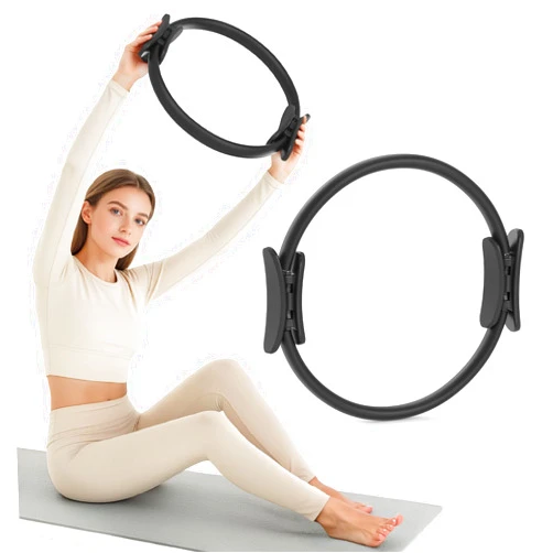 JKSHMYT Pilates Ring Fitness Circle for Women, Pilates Equipment – 14.5