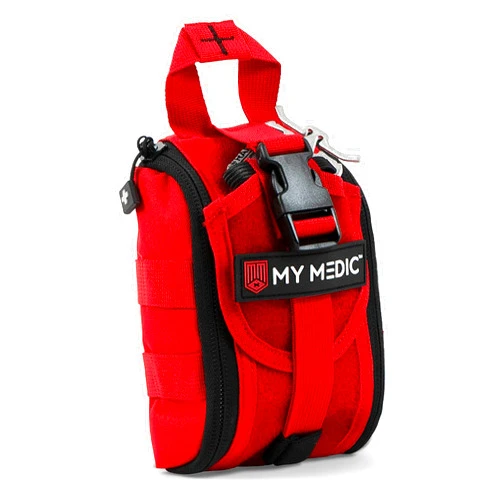 My Medic - TFAK Trauma First Aid Kit - Essential Life Saving Items, Red