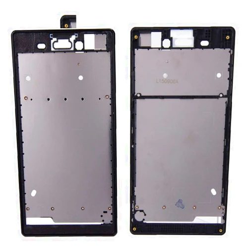 CHENYANENY for Sony Spare Parts Mobile Phone Replacement Spare Parts Front Housing with Adhesive Sticker for Sony Xperia T3