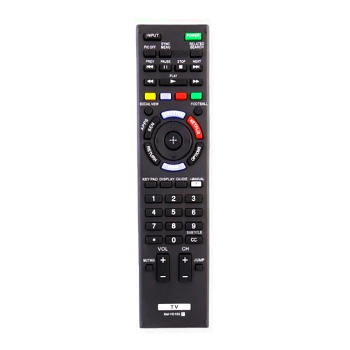 ECONTROLLY New Remote Control RM-YD103 fits for Sony LCD HDTV TV KDL32W700B KDL-32W700B KDL40W580B KDL-40W580B KDL40W590B KDL-40W590B KDL40W600B KDL-40W600B KDL42W700B KDL-42W700B KDL48W580B KDL-48W580B KDL48W59