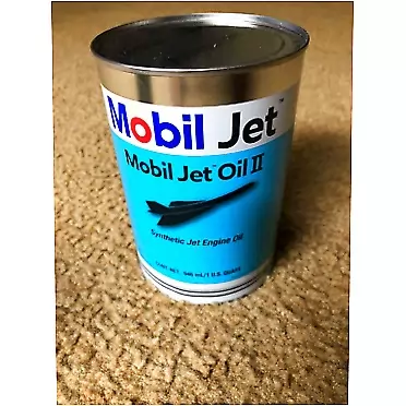 Mobil Jet Oil 2-1 Quart Can