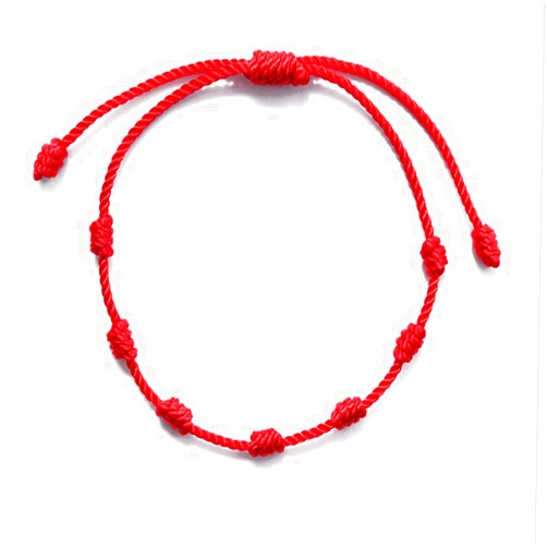 Timetries Red String of Fate Bracelets Protection Good Luck Simple Matching Bracelets for Lover Women Men