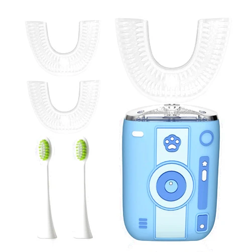 Yeklike Adult Sonic Automatic Electric Toothbrush, 360° Oral Cleaning Stain Whitening (Sky Blue)