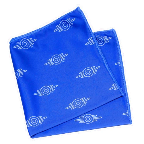 JUST FUNKY Fallout Vault-Tec Logo Microfiber Screen Cleaning Cloth