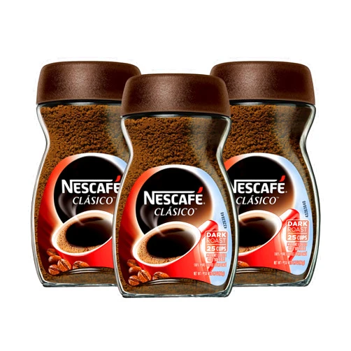NESCAFE CLASICO Instant Coffee 1.7 oz. Jar (Pack of 3)