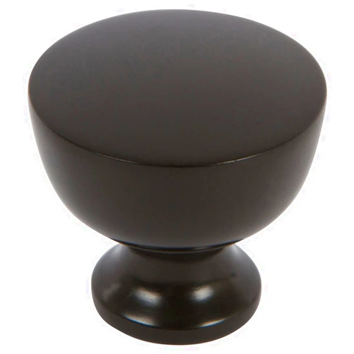 Southern Hills Black Cabinet Knobs and Pulls - Drawer Knobs Black - Pack of 5 - Round Black Knobs for Cabinets, Matte Black Cabinet Knob, Black Dresser Knobs, Black Kitchen Cabinet Knobs, SHKM013-BLK-