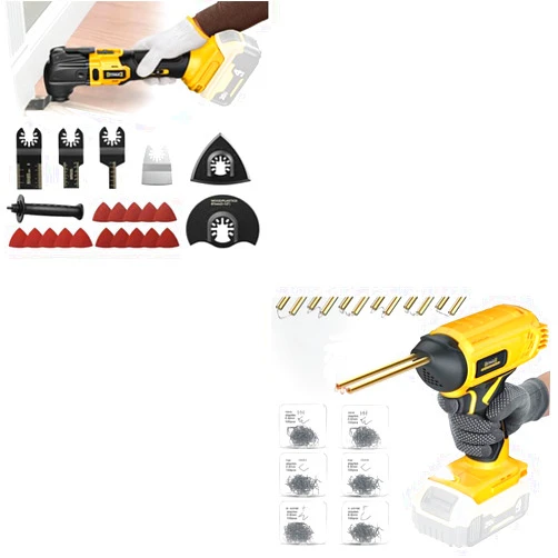 DIYtoolifz Oscillating Tool for Dewalt Battery and Plastic Welder for Dewalt (Battery Not Included)