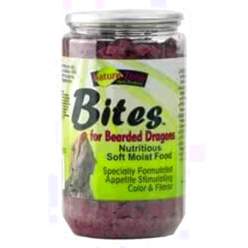 Nature Zone Bites For Bearded Dragons, Soft Moist Food, 24-Ounce