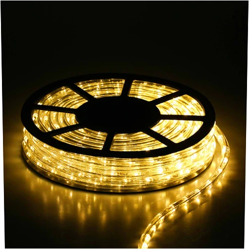Gegizun Buyagn 50Ft LED Rope Lights, Cuttable LED Strip Lights Outdoor Waterproof Decorative Lighting for Indoor/Outdoor Decorations,Eaves,Backyards Garden,Party and Bedroom Decorations(Warm White)