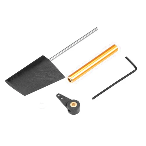 uxcell RC Boat Rudder with Single Servo Arm,Rudder Pad Thickness 7mm 1 Set