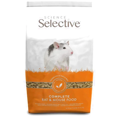Supreme Petfoods Science Selective Rat Food, 4 Lb 6 Oz, 4.38 Pound (Pack of 1)