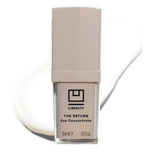U Beauty The RETURN Eye Concentrate - Anti-Aging Eye Cream with Peptides and Antioxidants for Brighter and Tighter Under Eyes, Reduce Fine Lines, Puffiness & Dark Circles - 0.5 fl oz