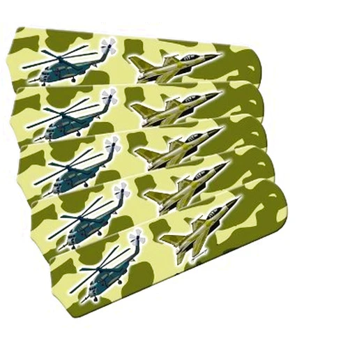 Ceiling Fan Designers 52SET-IMA-AMAF Freedom Camo Military 52 In. Ceiling Fan Blades Only