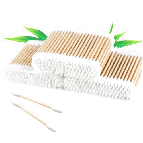 RAQEHO 300pcs Pointed Cotton Swabs - Disposable Double Pointy Precision Tip Cotton Buds With Bamboo Sticks For Ear Wax Removal Makeup Lip Eyeshadow Applicators Micro Nail Tool Beauty & Personal Care
