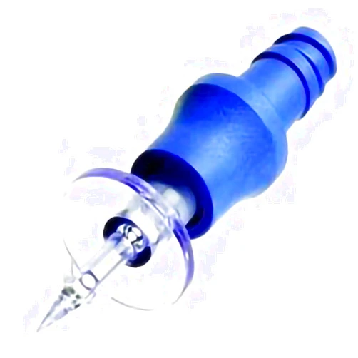 SurgiMac Vial Spike Clave Latex Free Secure Vial Penetration Device Needleless Ergonomic Grip Vial Adapter for Glass Vials Multi Dose Spike for Accessing Glass Vials Medical Supplies – Pack of 10