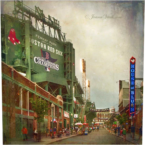 Boston International Vintage Fenway Park Scoreboard on Lansdowne St Wall Art