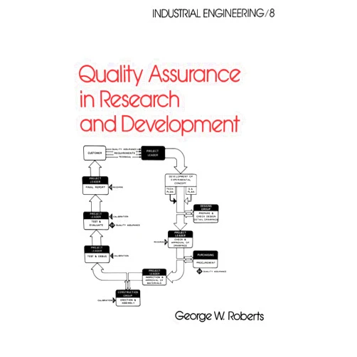 George W. Roberts Quality Assurance in Research and Development (Industrial Engineering: A Series of Reference Books and Textboo)