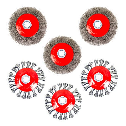 OSFTBVT Wire Wheel Brush for 4-1/2