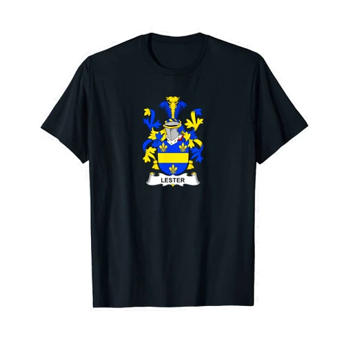Family Crest and Coat of Arms clothes and gifts Lester Coat of Arms - Family Crest T-Shirt