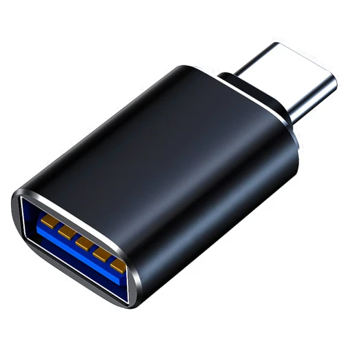 Mepsies USB C to USB Adapter, USB C Adapter, Type C Male to USB 3.1 Female Adaptor, OTG USB Adapter to USB C Compatible with MacBook Pro, Samsung Galaxy, Type-C Smartphones, Tablets and Laptops (Black)