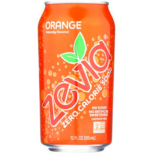 Zevia All Natural Orange Soda (6 Nos) 12 Fl. Oz