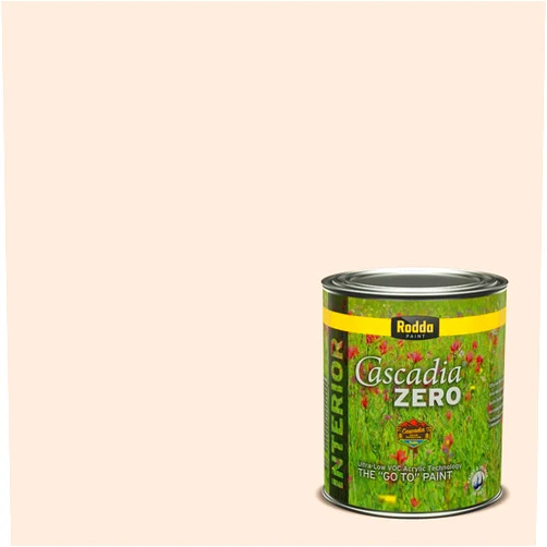 Rodda Paint CASCADIA ZERO Interior Flat Paint & Primer in One, Quart, Turkscap