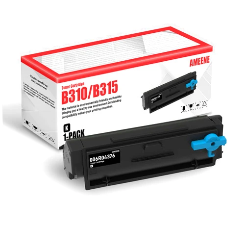 Ameene B310/B315 Toner Cartridge (1-Pack, Black), 006R04376 Toner Replacement for Xerox B305 B310 B315 Printer