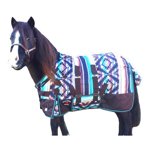 CHALLENGER 1200D Miniature Weanling Donkey Pony Horse Foal Winter Blanket Serape 51985B