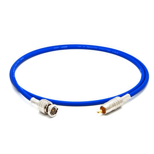 Enoaudio Mogami 2964 Digital Coaxial Cable 75 Ohm | Canare Gold RCA - BNC | HiFi - 9.84 ft / 3.0 m