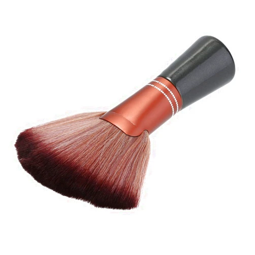 Anself Hair Cutting Neck Duster Brush Professional Barber Badger Brush with Wood Handle