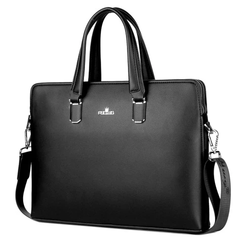 FSD.WG]Business Bag Leather Briefcase Shoulder Laptop Business Bag for Men