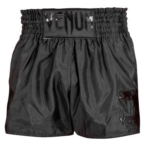 Venum Classic Muay Thai Shorts Black
