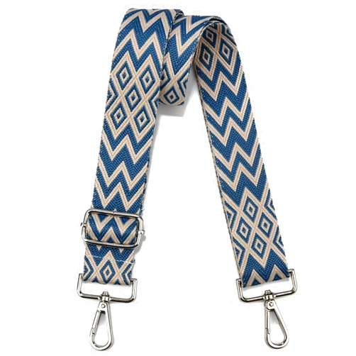 LoZoDo Silver Hardware Purse Strap Crossbody Straps for Purses Wide Shoulder Strap