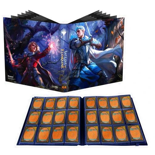 Ultra Pro - Wilds of Eldraine 12-Pocket PRO-Binder Will Fighting Rowan Cover for Magic: The Gathering, Stores & Protects 480 Standard Size Cards, Store MTG Cards, Gaming Cards & Collectible Cards