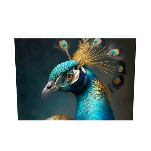SARLA ORIGINALS Pretty Bird Horizontal Matte Poster - Realistic Art Print - Cool Design Wall Poster - 17 x 11 inches