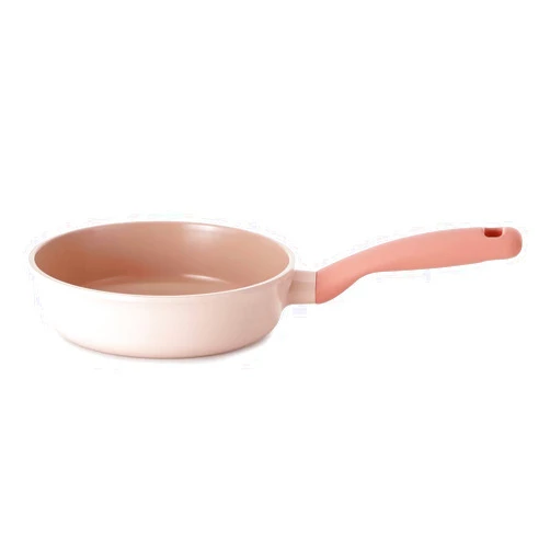 Neoflam Kitchen Nonstick 8-Inch Stir Frying Pan with Soft Touch Handle, Healthy Cooking Ceramic Coating Skillet, Induction Compatible Cookware, Flat Bottom Egg Omelet Pan, Made in Korea (20cm)