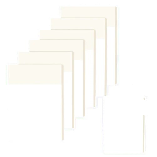 M&G 300 Sheets Transparent Sticky Notes, Waterproof Self-Adhesive Translucent Sticky Notes Pads Clear Post It Notes for Books Annotation School & Office(3.5x3 inch)