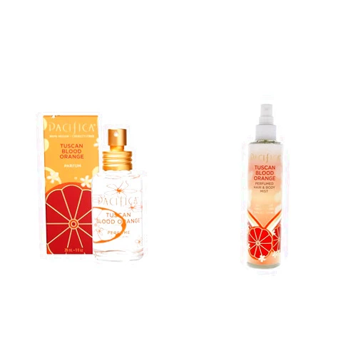 Pacifica Tuscan Blood Orange Perfume Spray for Women & Perfumed Hair Body Mist, Blood Orange, 6 Fl Oz
