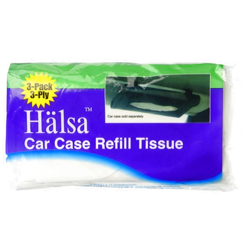 Halsa TS3 Auto Visor Tissue Refills, 3 Piece