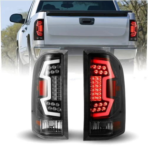 ROXX Led Tail Lights Assembly for 2008-2013 Chevy Silverado 1500 and 2008-2014 Chevy Silverado 2500 3500, Taillights for 2007 Chevy Silverado 1500/2500/ 3500 New Body w/Led Sequential Turn Signals