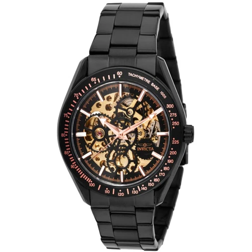 Invicta Objet D Art Automatic Black Dial Analog Watch for - Men 49503